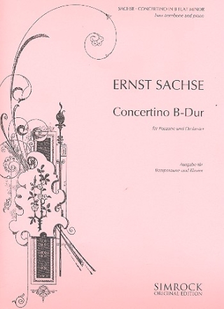 Concertino fr Posaune und Orchester fr Baposaune und Klavier