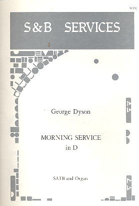 Morning Service D major for mixed chorus (SATB) and organ