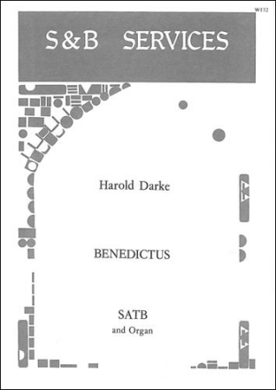 Benedictus for mixed chorus (SATB) and organ score (en)