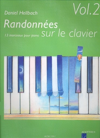 Randonnees sur le clavier vol.2 - 13 pieces pour le piano version francaise