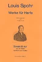 Sonate B-Dur op.16 fr Harfe und Violine (1806)