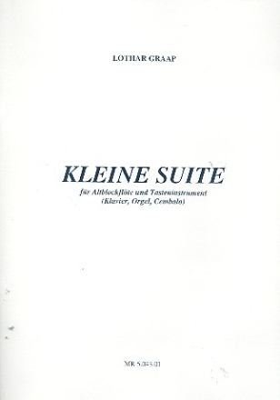 Kleine Suite fr Altblockflte und Tasteninstrument (Klavier / Orgel / Cembalo)