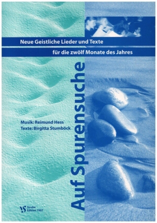 Auf Spurensuche Neue Geistliche Lieder und Texte fr die zwlf Monate des Jahres Liederbuch (mit Begleitarr. fr Keyboard/Klavier/Orgel)