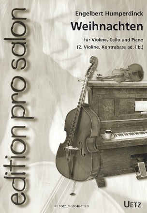Weihnachten für Klaviertrio (Violine 2, Kontrabaß ad lib.) Stimmen