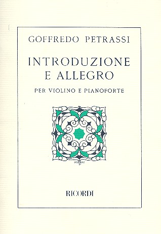 Introduzione e allegro per violino e pianoforte