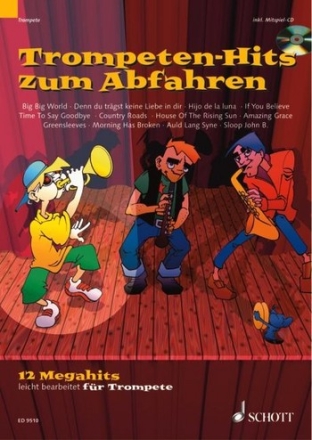 Trompeten-Hits zum Abfahren (+CD) fr Trompete