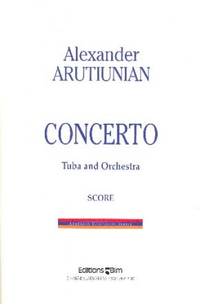 Concerto for tuba and orchestra score