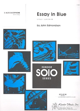 Essay in Blue for alto sax and piano
