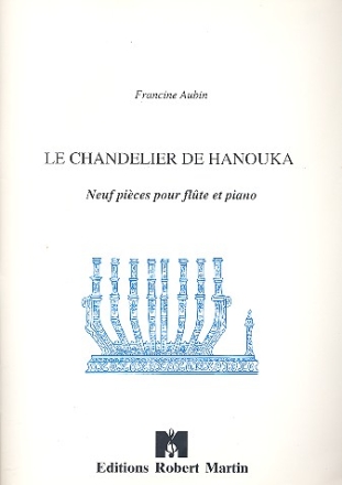 Le chandelier de Hanouka 9 pices pour flte et piano