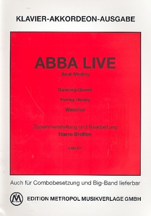 Abba live Beat-Medley: fr Klavier (Akkordeon)