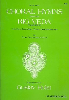 Choral Hymns from the Rig Veda vol.3 for female voices and harp (or piano) vocal score
