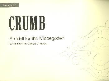 An Idyll for the Misbegotten for horn and drums (3 players) Score