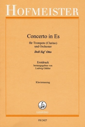 Konzert Es-Dur fr Trompete und Orchester fr Trompete und Klavier