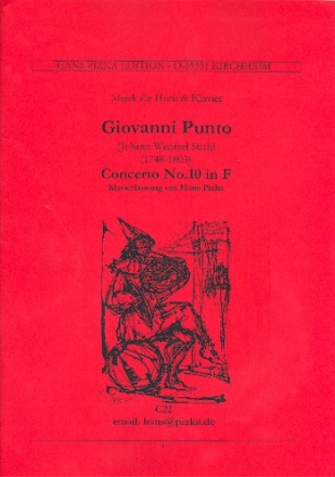 Concerto F-Dur Nr.10 fr Horn und Orchester fr Horn in F und Klavier