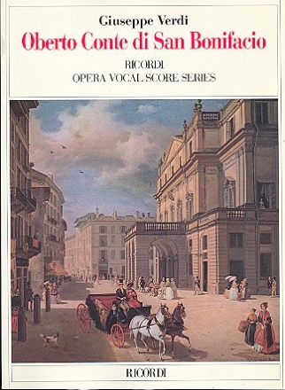 Oberto Conte di San Bonifacio Klavierauszug (it)