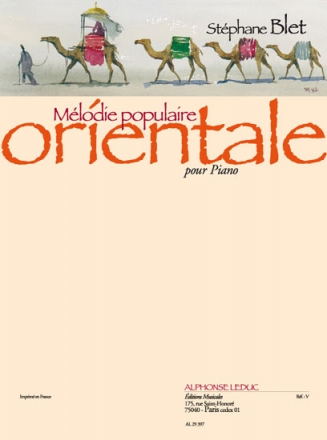 Mlodie populaire orientale op.22 pour piano