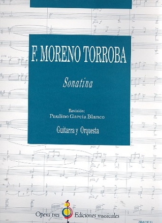 Sonatina para guitarra y orquestra partitura