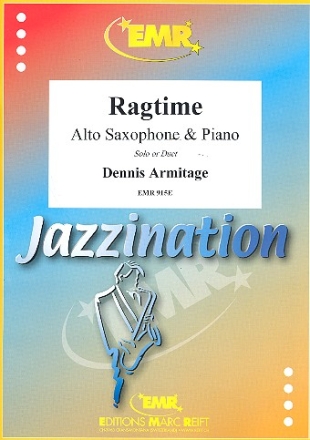Ragtime for alto saxophone and piano