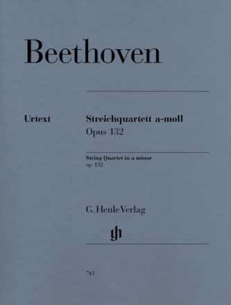 Streichquartett a-Moll op.132  Stimmen