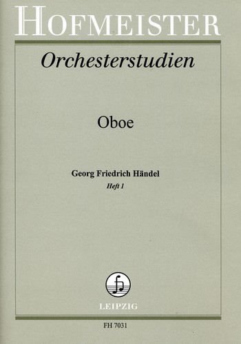 Orchesterstudien Oboe Band 1