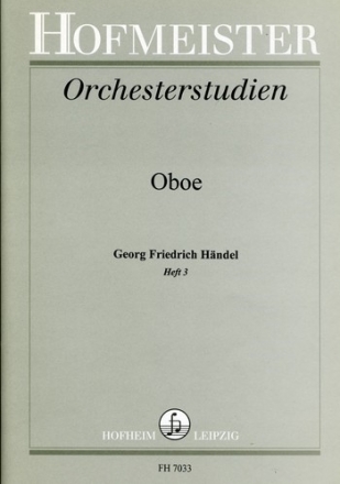 Orchesterstudien Oboe Band 3