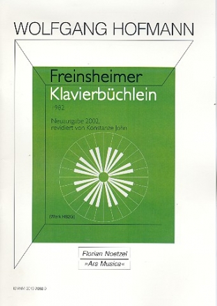 Freinsheimer Klavierbüchlein H82G Neuausgabe 2002 