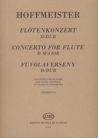 Konzert D-Dur fr Flte und Orchester fr Flte und Klavier