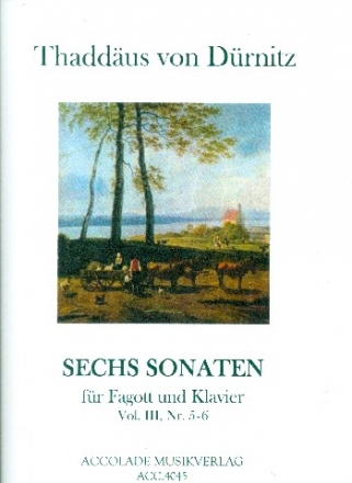 6 Sonaten Band 3 (Nr.5-6) fr Fagott und Klavier