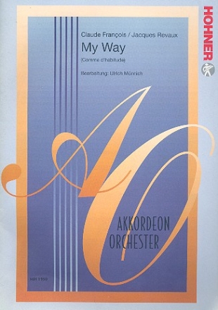 My Way fr Akkordeonorchester Partitur