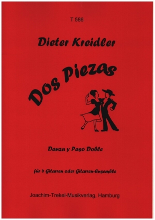 Danza und Paso doble fr 4 Gitarren oder Ensemble Partitur und Stimmen
