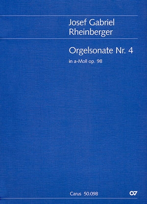 Sonate a-Moll Nr.4 op.98  fr Orgel