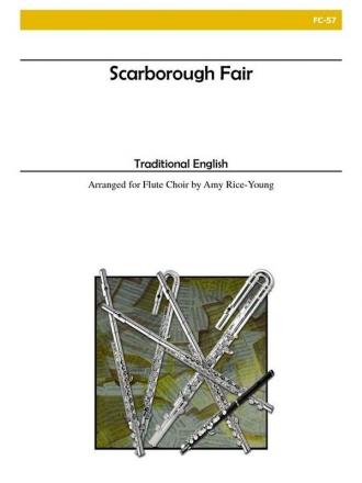 Scarborough Fair for flute ensemble score and parts