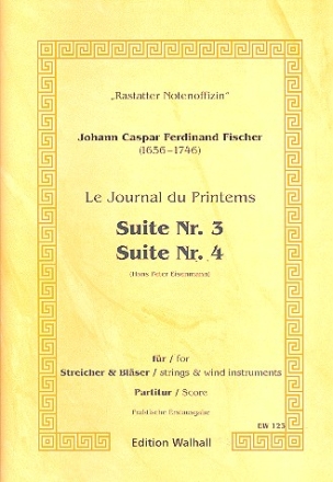 LE JOURNAL DU PRINTEMPS SUITE NR.3 UND NR.4 fr Orchester Partitur
