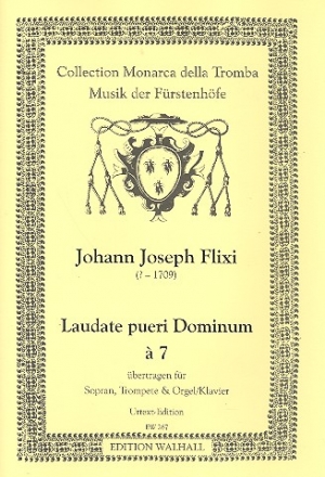 Ludate pueri dominum  7 fr Sopran, Trompete und Orgel (Klavier)