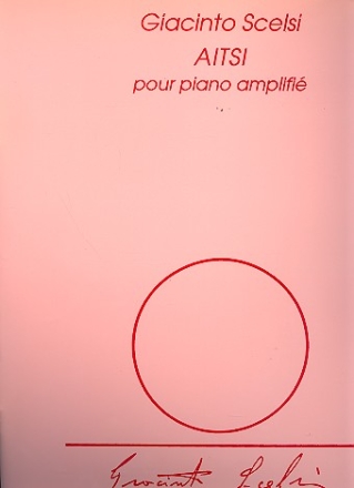 Aitsi  pour piano amplifl