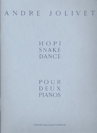 Hopi Snake Dance pour 2 pianos 2parties