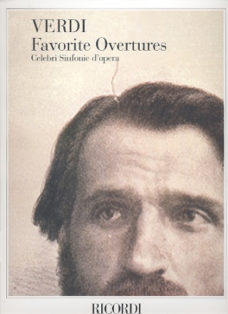 Favorite Overtures  for orchestra score