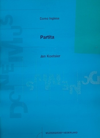 Partita op.41,1  fr Englischhorn und Orgel Partitur, Format B4