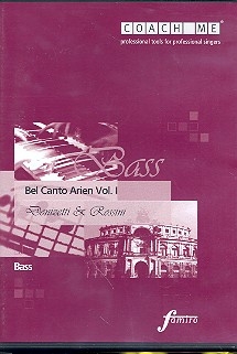 Bel-Canto-Arien (Ba) vol.1 CD mit Lern- und Begleitfassung