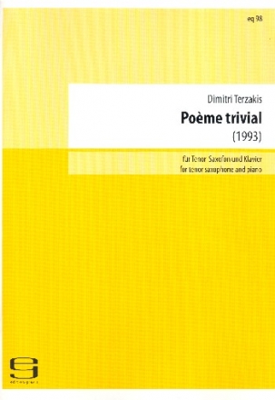 Pome trivial fr Tenorsaxophon und Klavier