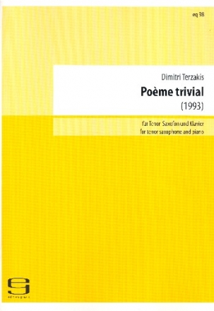 Pome trivial fr Tenorsaxophon und Klavier