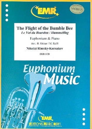 The Flight of the Bumble Bee fr Euphonium und Klavier (Violinschlssel)