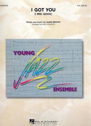 I got You (I feel good): for young jazz ensemble score and parts score and parts
