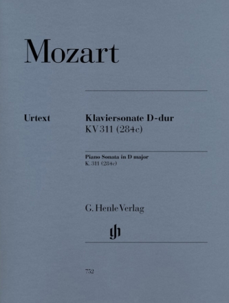 Sonate D-Dur KV311 fr Klavier