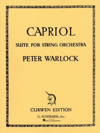 Capriol Suite for string orchestra scora and parts (5-5-3-3-3)