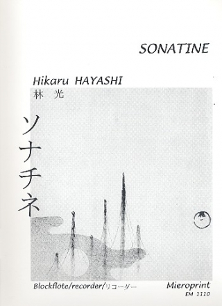 Sonatine  fr Sopranblockflte solo (1947)