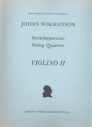 Streichquartette op.1,1-3  Violine 2