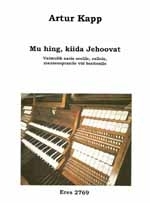 MU HING KIIDA JEHOOVAT FUER MITTLERE SINGSTIMME, VIOLONCELLO UND ORGEL