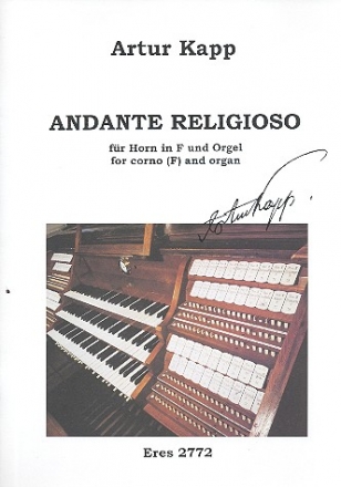 Andante religioso für Horn in F und Orgel