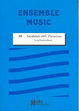 Sarabande with Variations  for flexible instruments score and parts